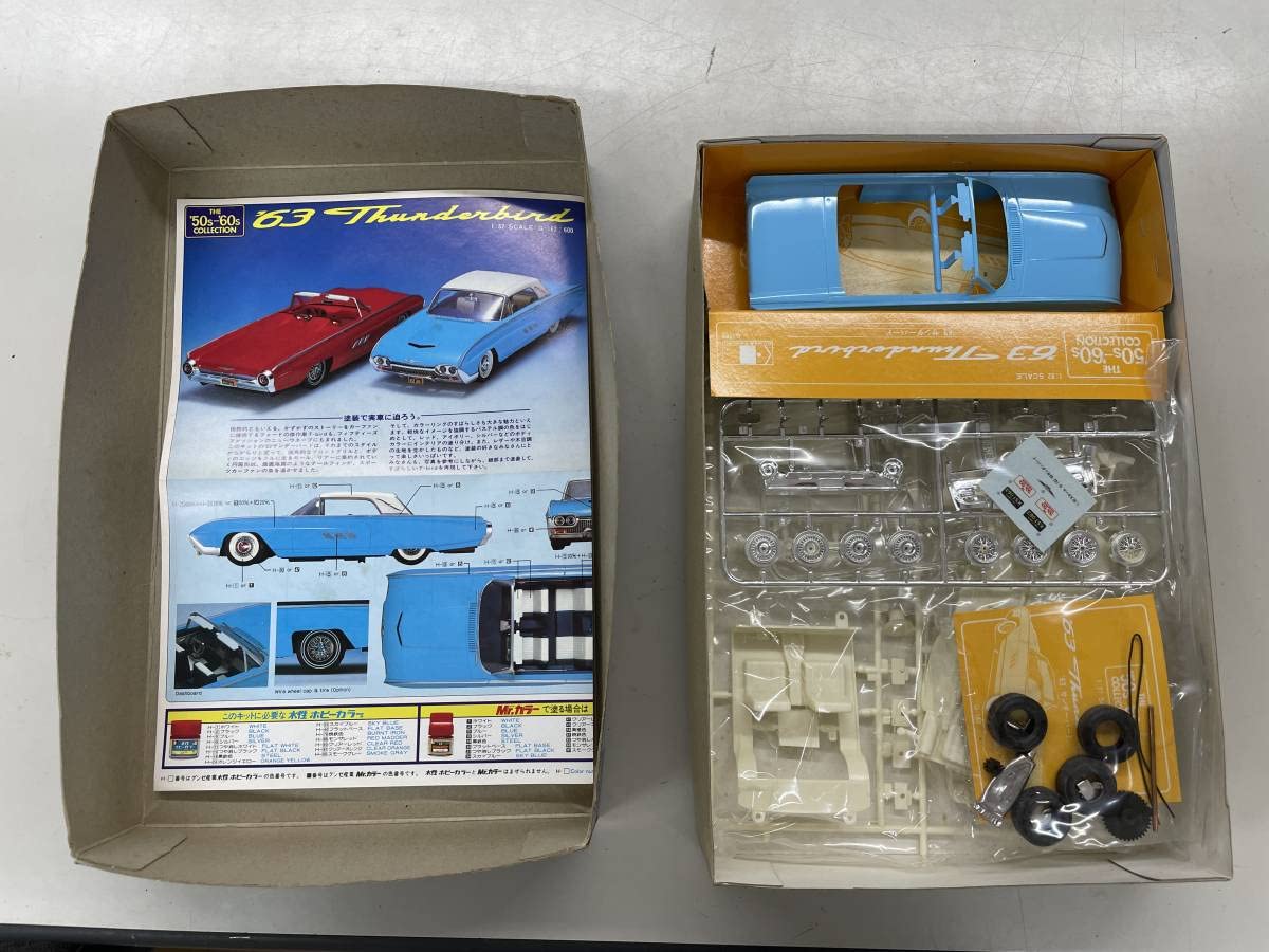 Amazon.co.jp: グンゼ フォード サンダーバード 1963 32分の1 : おもちゃ